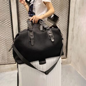 2024 New Travel Bag, Simple Casual Large Bag, Oxford Cloth Mesh Single Shoulder Gym Bag, Crossbody Bag